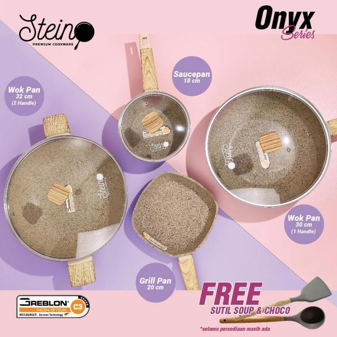 Stein cookware Paket Onyx Granite Series