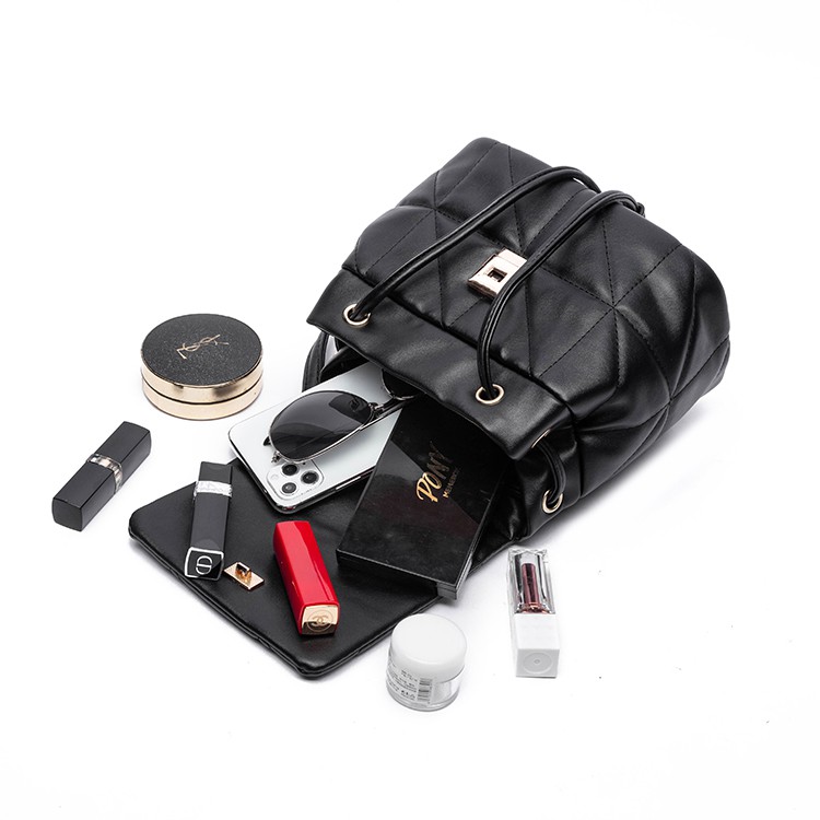 [HONYAN] Tas Ransel Import Backpack Mini Cewek Tali Serut - Wanvi Backpack-4