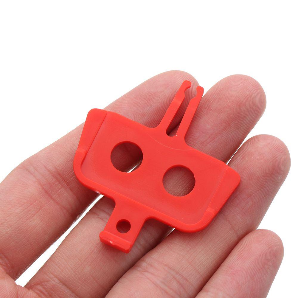 Nanas 1/5pcs Bantalan Rem Bagian Sepeda MTB Merah Plastik Spacer Instert