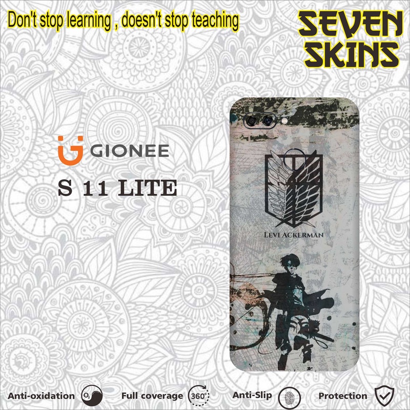 SKIN HANDPHONE DAPAT 2 PCS  GIONEE S11 LITE TITAN