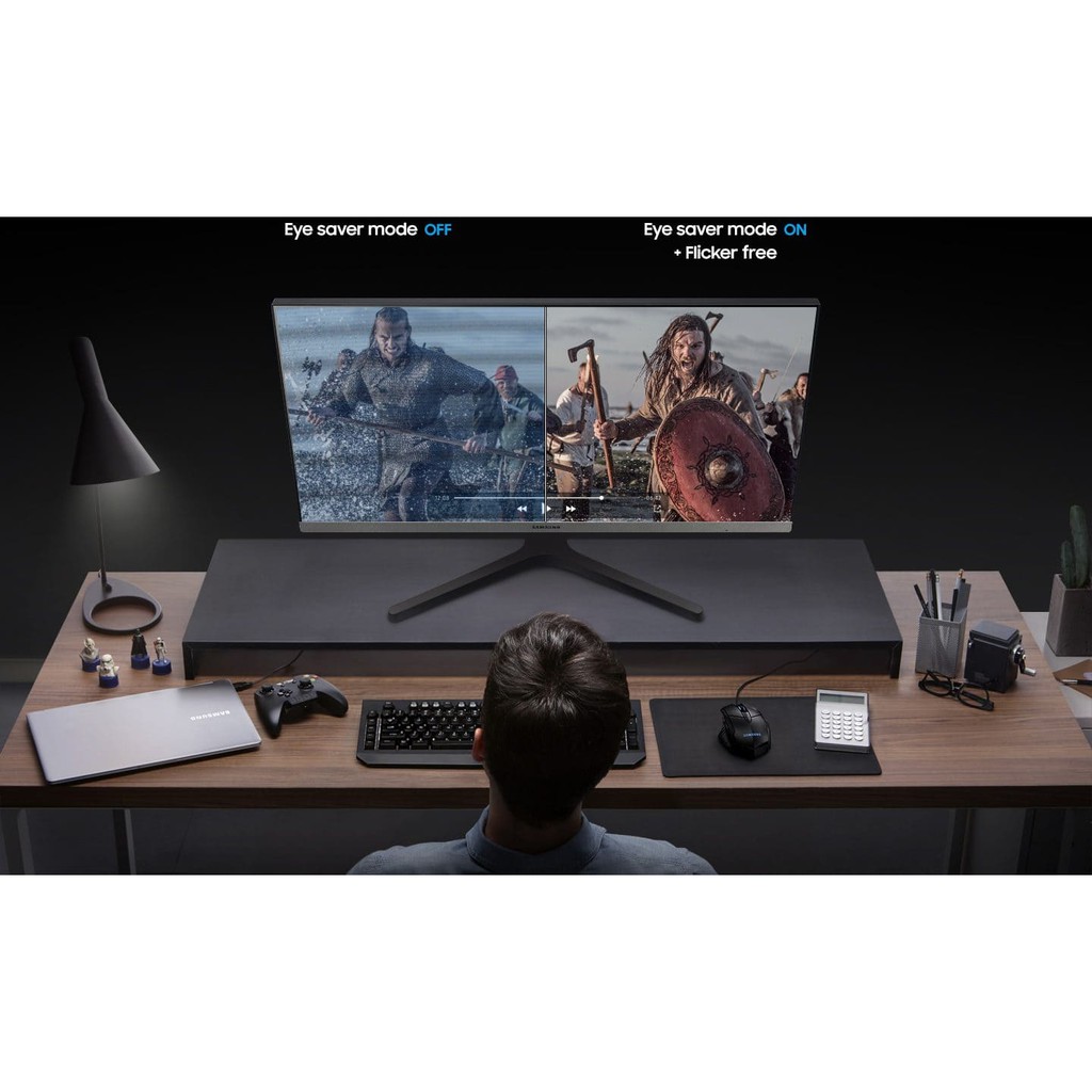 Monitor Samsung LED 24&quot; SR35 FHD Monitor With Bezel-Less Design [1080, 75Hz] - SAMSUNG 24&quot;SR34