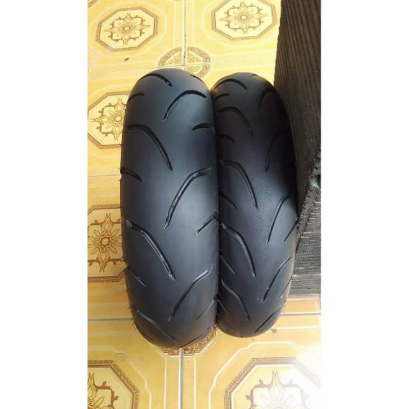 SEPASANG BAN BEKAS STANDAR MOTOR NMX