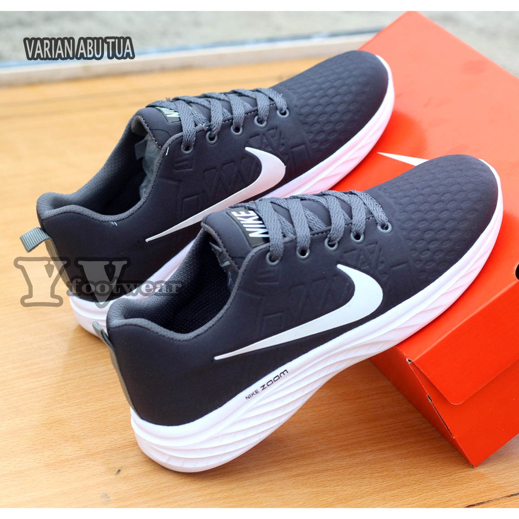  SEPATU  SNEAKERS  RUNNING NIKE  ZOOM PRIA IMPORT TERBARU  