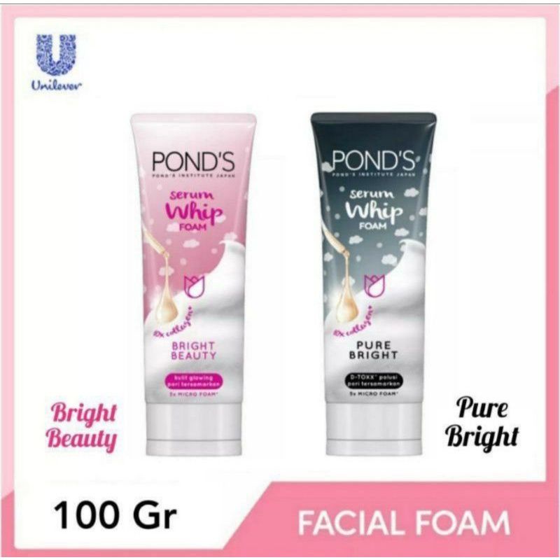 Pond's Bright Serum Whip Foam 100ml