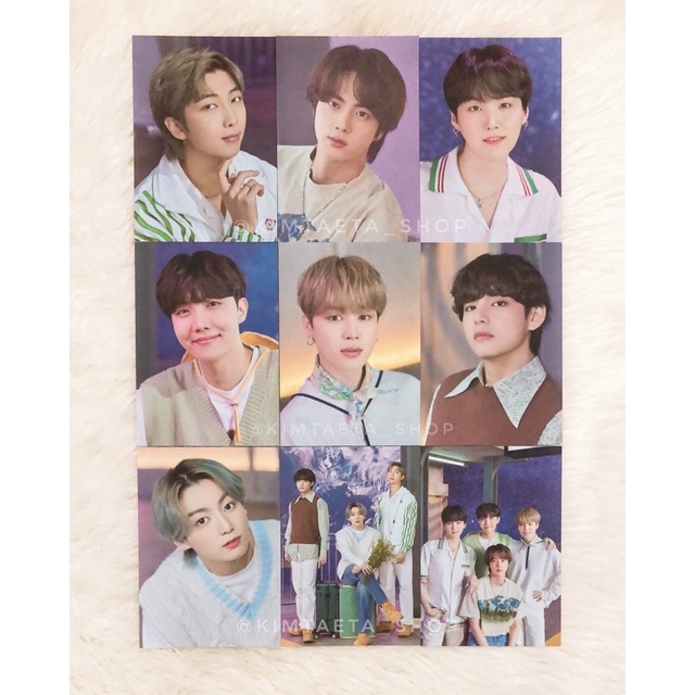 OPEN SHARING BTS SOWOOZOO MUSTER MERCH 2021 POSTCARD BOOK