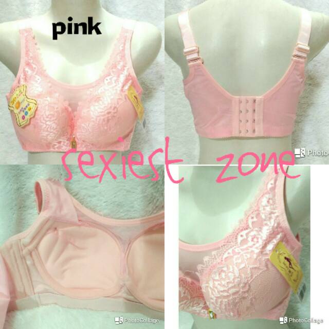 Bra Sexy Lace Push Up Big Size Import
