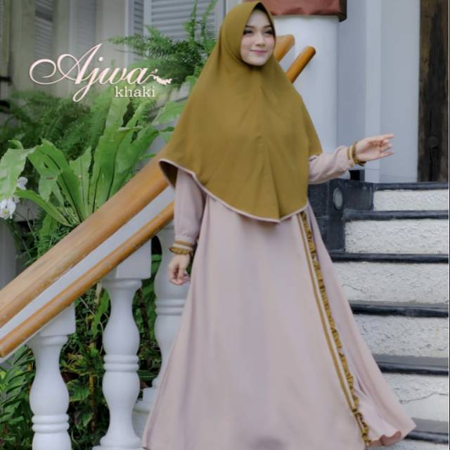 GAMIS AKIFA GAMIS AJWA GAMIS POLOS GAMIS ITY CREAP ORIGINAL