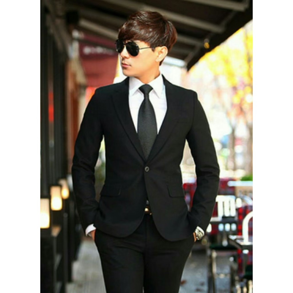 Jaket Blazer pria / blazer formal / jaket blazer polos