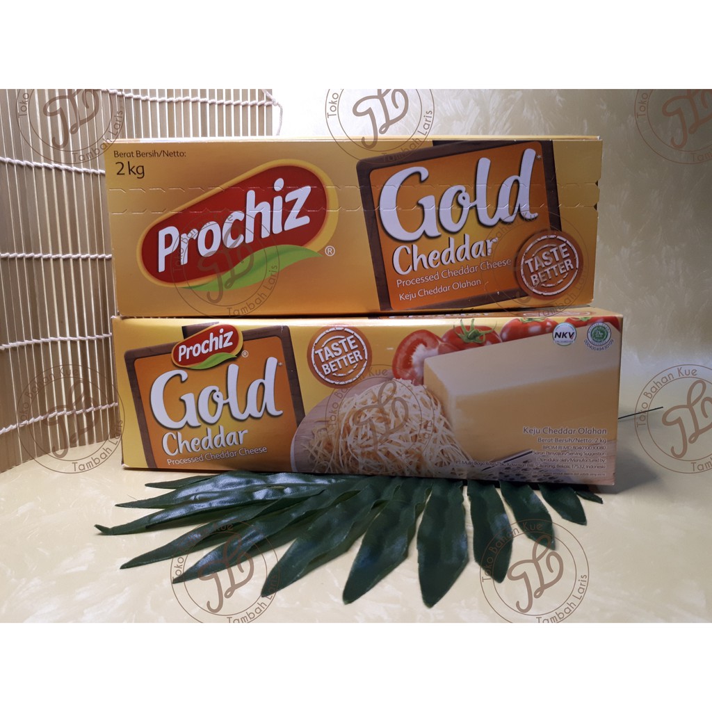 

Prochiz Gold Keju Cheddar (2 Kg)