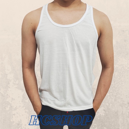 Singlet Polos Pria Dewasa Singlet Dewasa Cowok Cewek Cotton Combed Kualitas Premium Adem