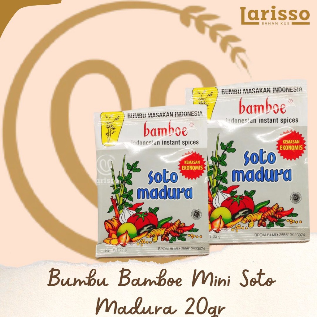 

BUMBU BAMBOE MINI 20GR SOTO MADURA