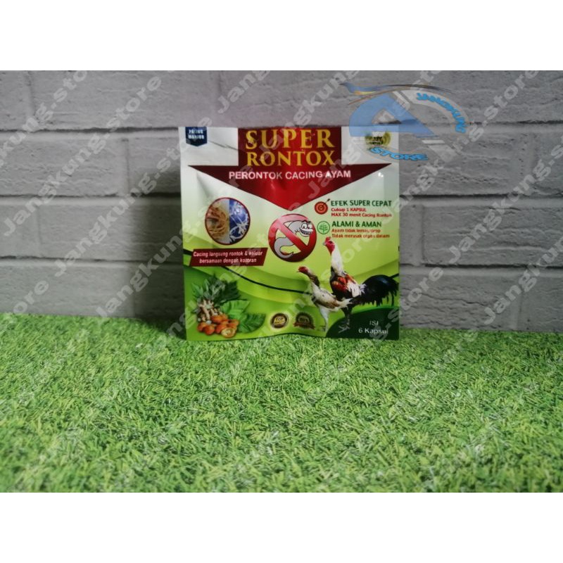 SUPER RONTOK SN OBAT CACING AYAM BURUNG UNGGAS HERBAL SPRTK