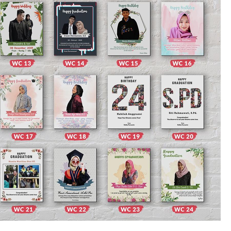 

Paling Laku 11.11 Hadiah Pacar, Sahabat, Teman Ucapan Ulang Tahun, Wisuda, Pernikahan Watercolor+ B