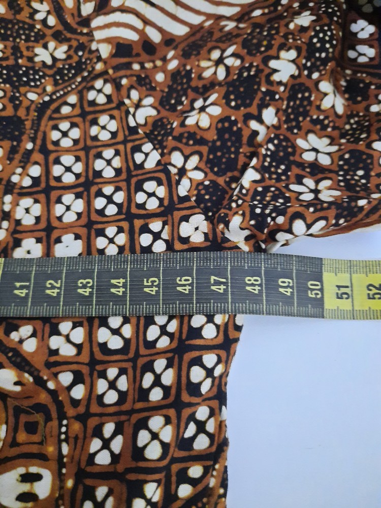 Atasan Batik Wanita Motif Terbaru Proses Cap Putri Mentari M L Xl Xxl