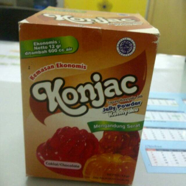 

KONJAC jelly coklat