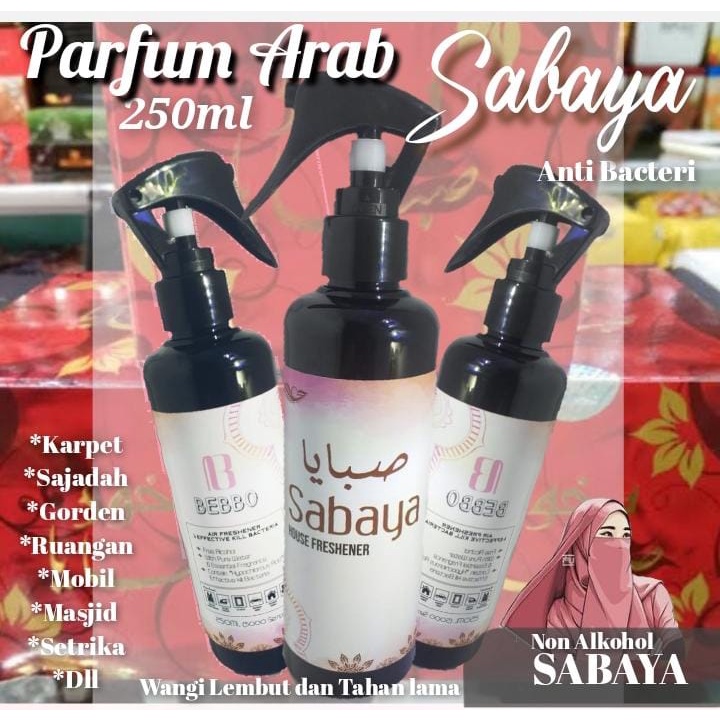 PARFUM SHABAYA/Freshener Sabaya 250ml By Bebbo