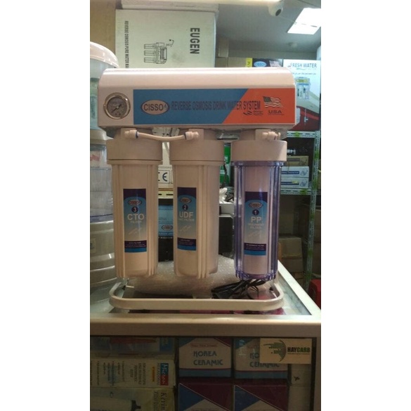 MESIN RO 75GPD CISSO ( STANDING )/ MESIN REVERSE OSMOSIS CISSO