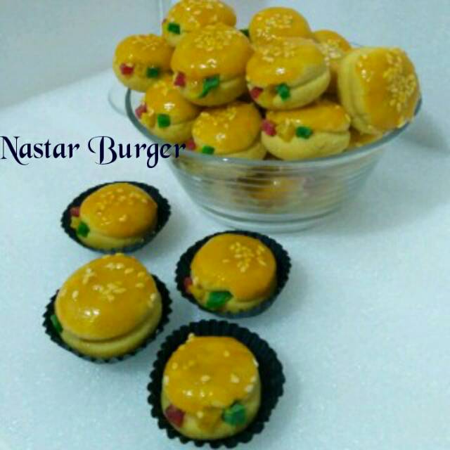 

Nastar berbentuk mini burger