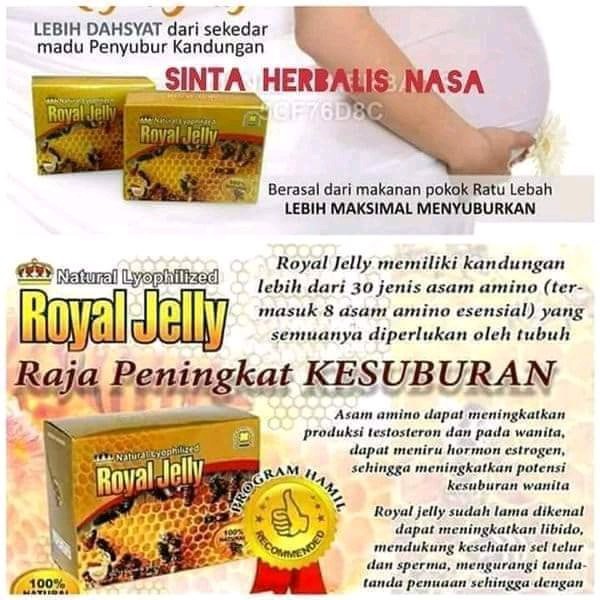 Royal Jelly Nasa Madu Penyubur Kandungan Promil Indonesia