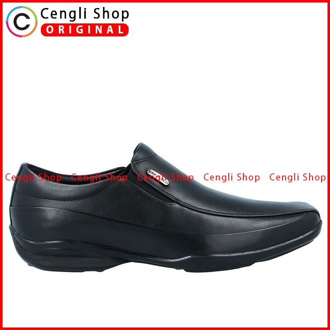 SEPATU FORMAL PAKALOLO PRIA ORIGINAL PANTOFEL KULIT ASLI HITAM PB14