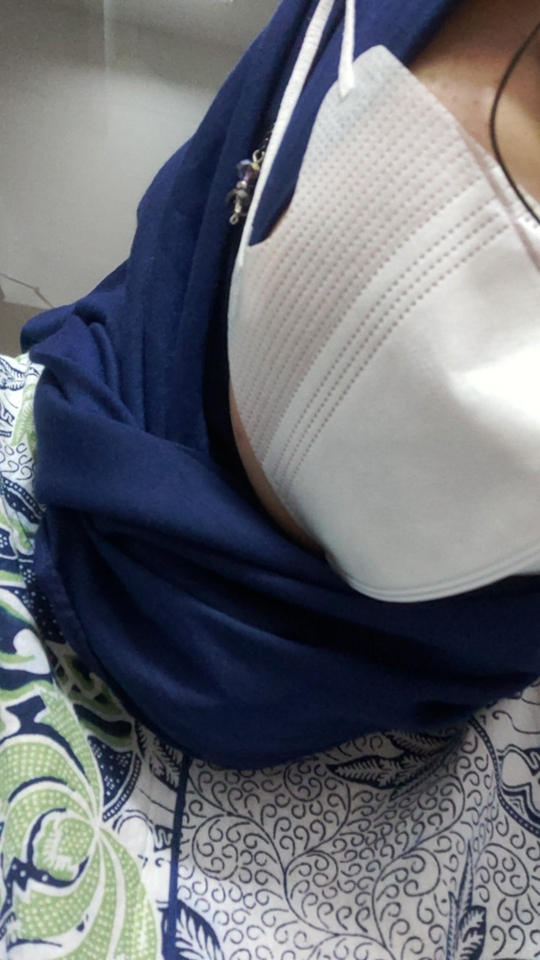 Tey-17 Batik Wanita Asj Sa Hrb026 Kenongo Kemeja Tosca Pendek