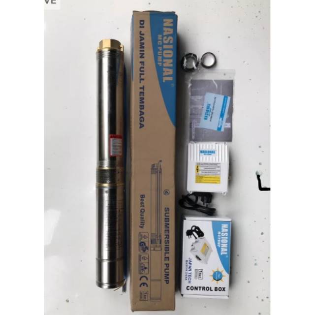 Pompa celup submersible nasional 0.75