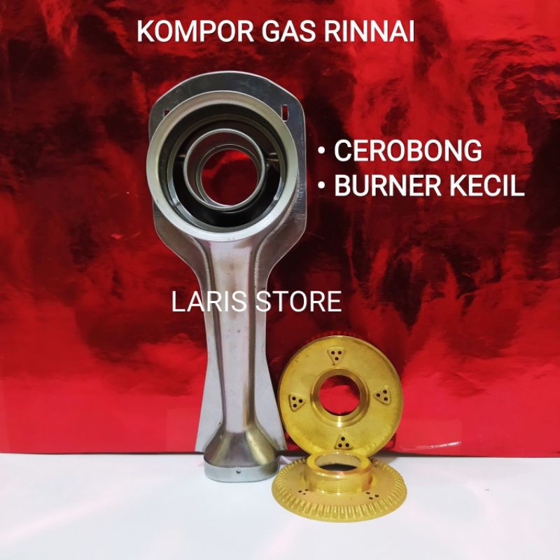 Cerobong Panjang + Burner Kecil Kompor Gas Rinnai