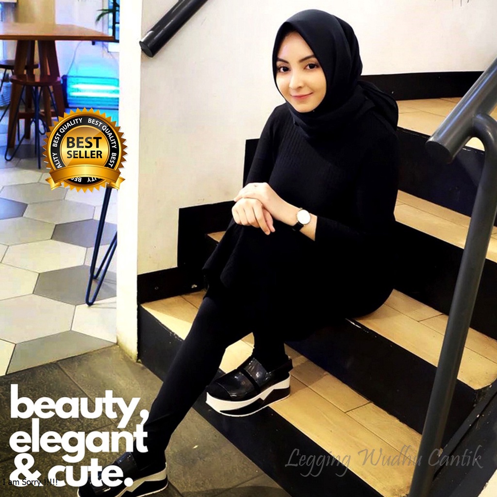 LEGGING WUDHU PREMIUM Original by UNLIMIT hijab | Eksklusif untuk Muslimah Cantik