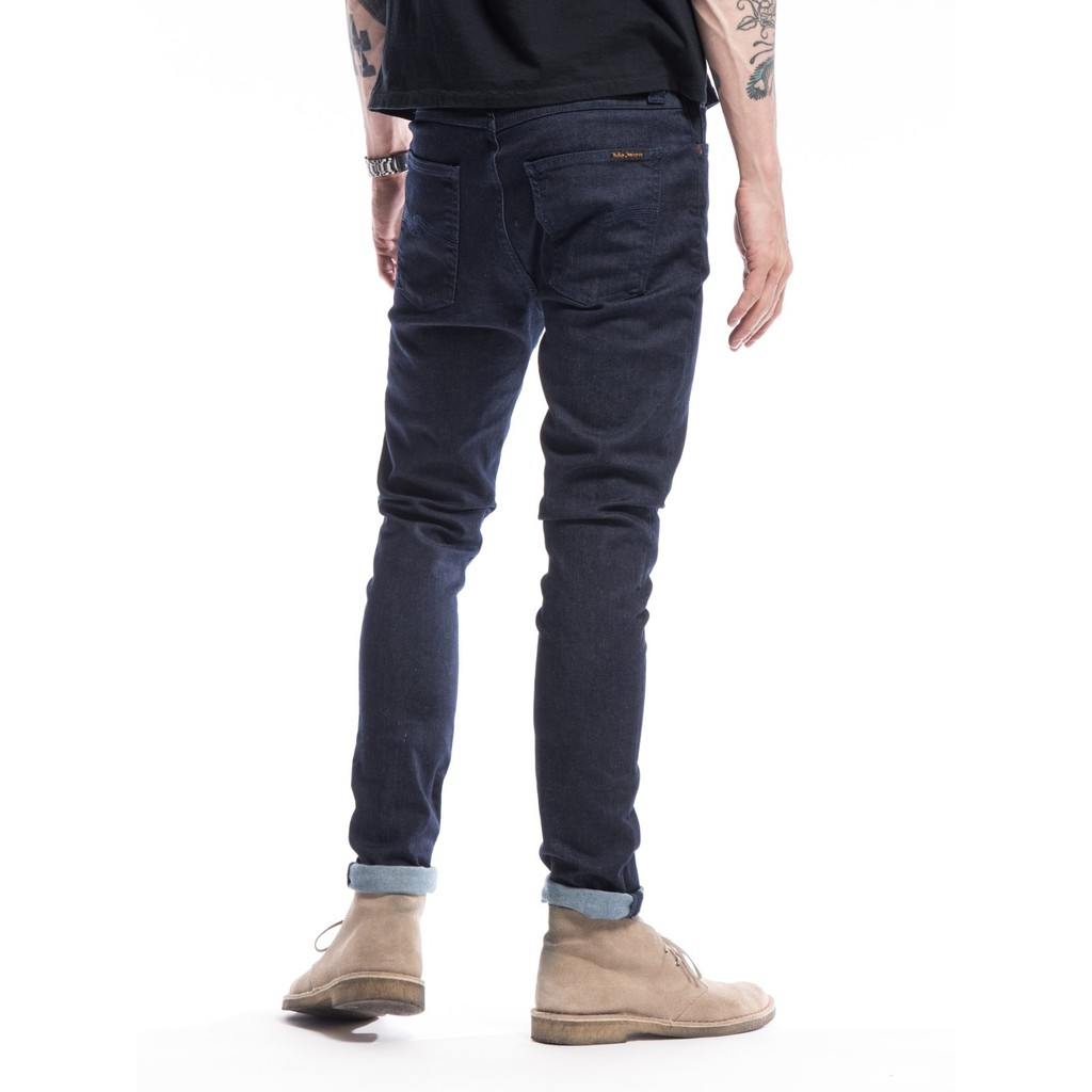 Nudie Jeans Pipe Led Dry Dark Navy