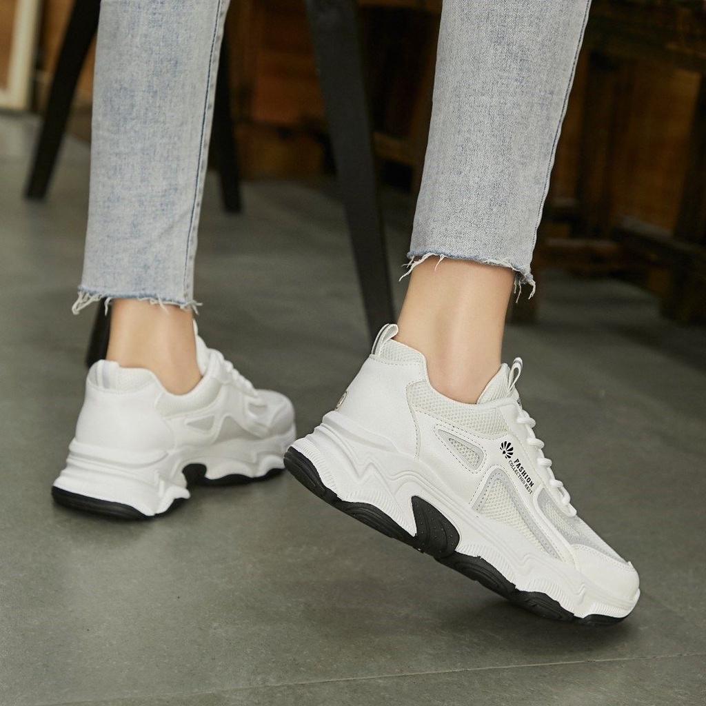 TBIG [COD] Sepatu Sekolah Sneakers Import Shoes JFASH NEW Fashion Wanita Sepatu Korea Style Sekolah Kuliah