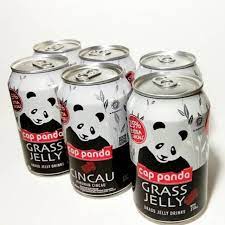 Cap panda kaleng Minuman cincau grass jelly drinks 1klg 310ml