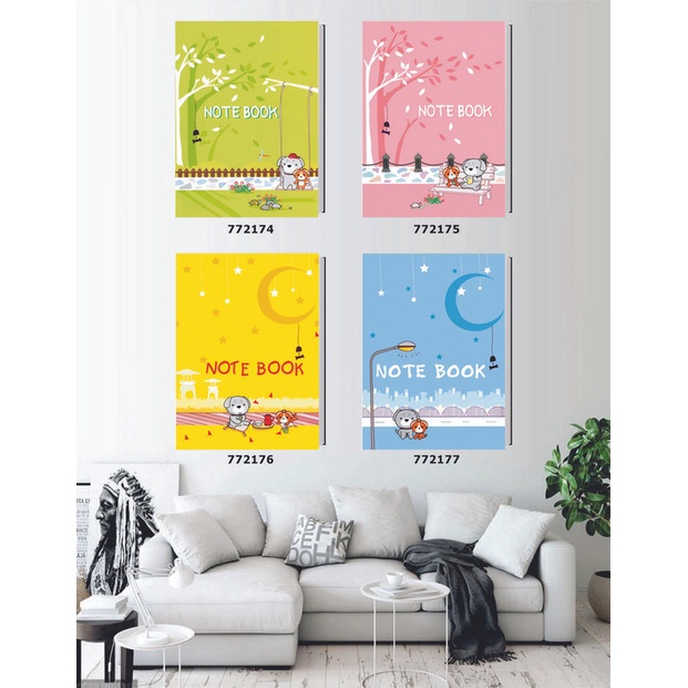 

Buku Tulis / Notebook / A5 Jepang - 332