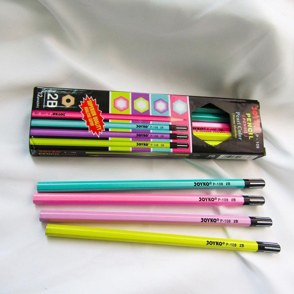 

PENSIL JOYKO 2B BATANG PENCIL MURAH BERKUALITAS LUCU ADA READY GROSIR