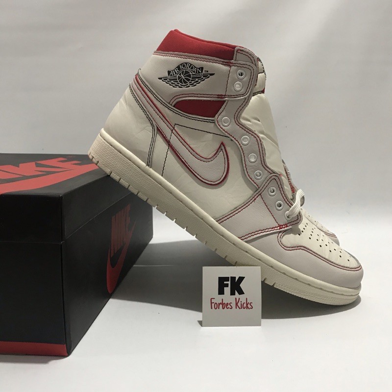 AIR JORDAN 1 RETRO HIGH PHANTOM GYM RED