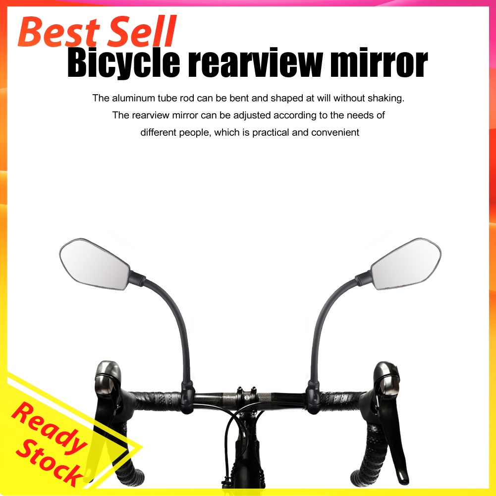 Mountain Bike Rearview Reflector Adjustable Motorcycle Handlebar Mirror