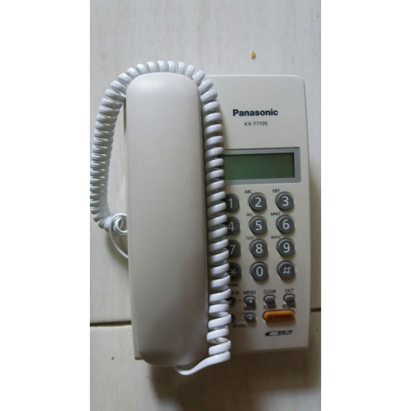 PESAWAT TELEPON PANASONIC KX-T7705 SECOND SPESIAL