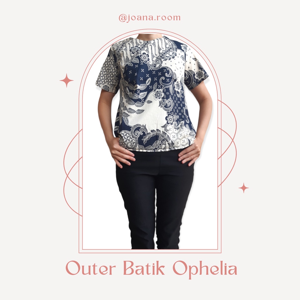 Atasan Batik Wanita Modern Ophelia