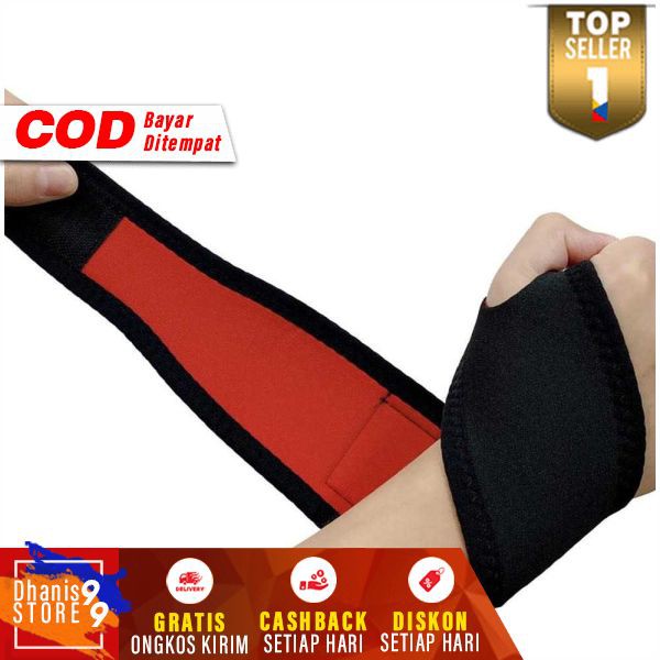 Pelindung Tangan Olahraga Fitness Gym Wristband Strap Support Tali Boxing Tinju MMT Multifungsi