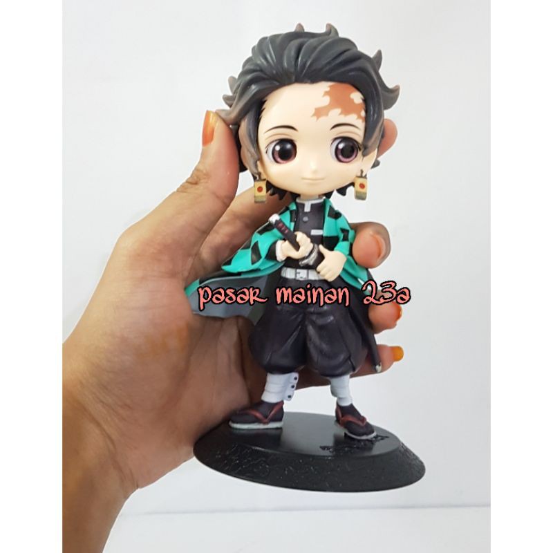 Figure Q Posket Kimetsu No Yaiba Demon Slayer Tanjirao Nezuko Terbaru-figure demon slayer