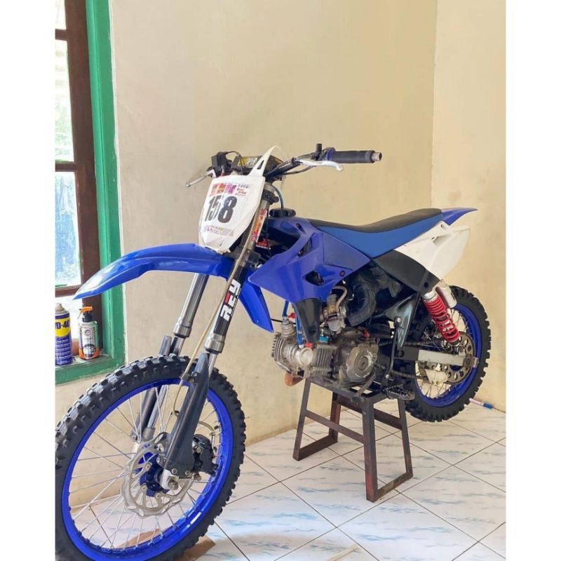 BODY FULLSET YZ 85 NEW BODY SET TRAIL BEBEK MODIFIKASI YZ85 NEW LENGKAP JOK DAN TANGKI YZ 85