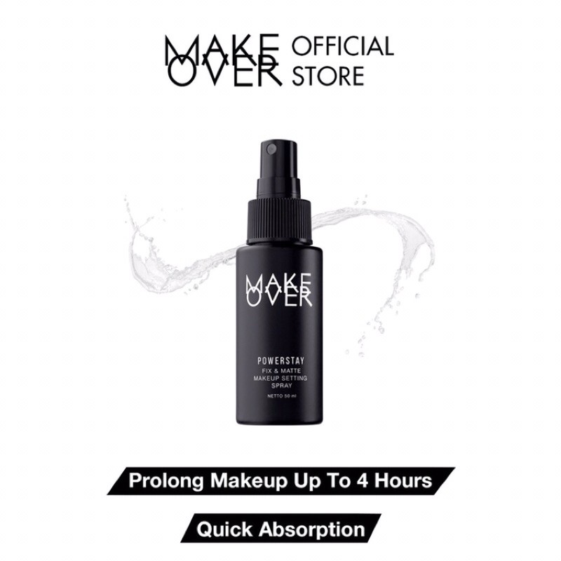 Make Over Powerstay Fix&amp;Matte Setting Spray