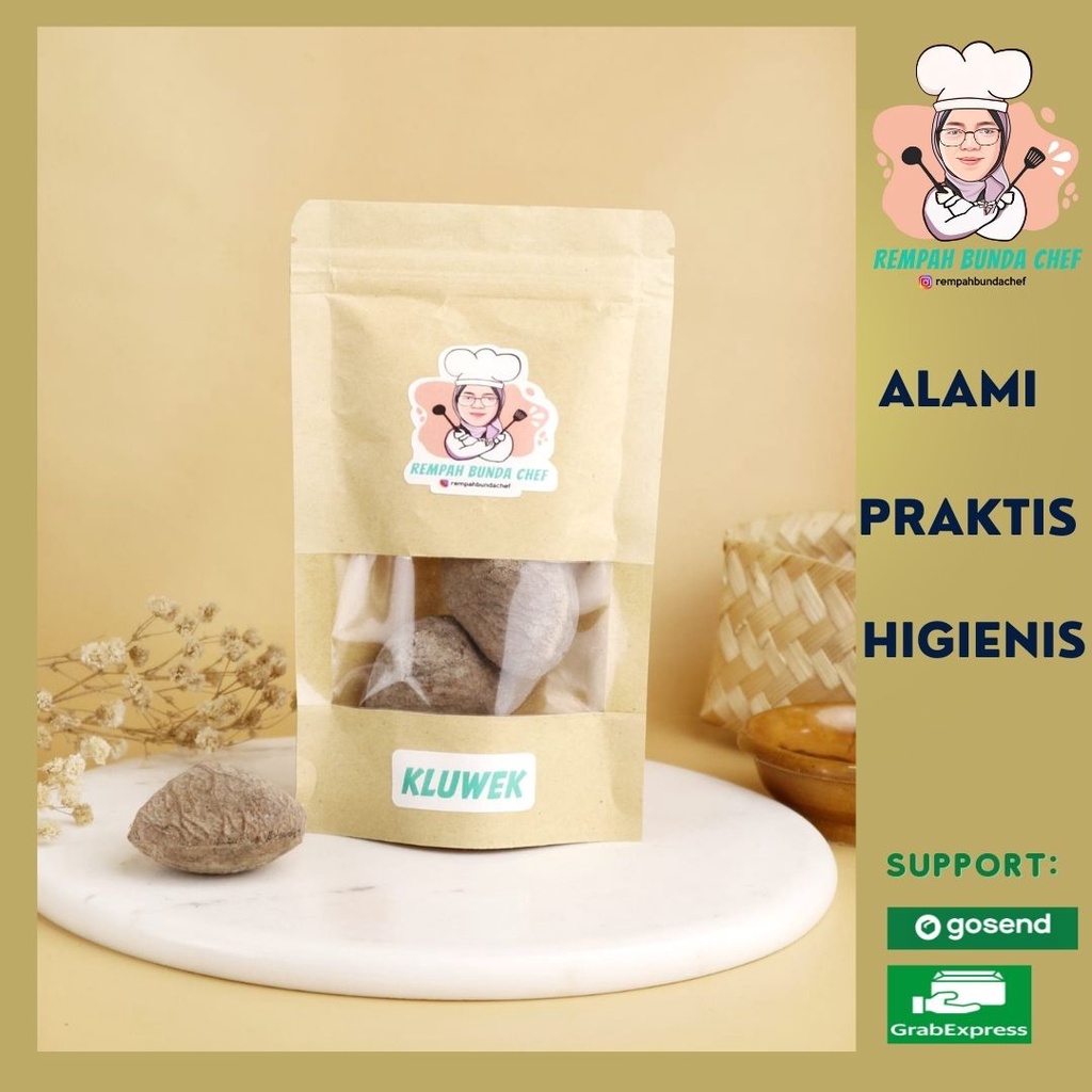 

Rempah Bumbu Dapur Bahan Masakan Kluwek Premium 50 Gram