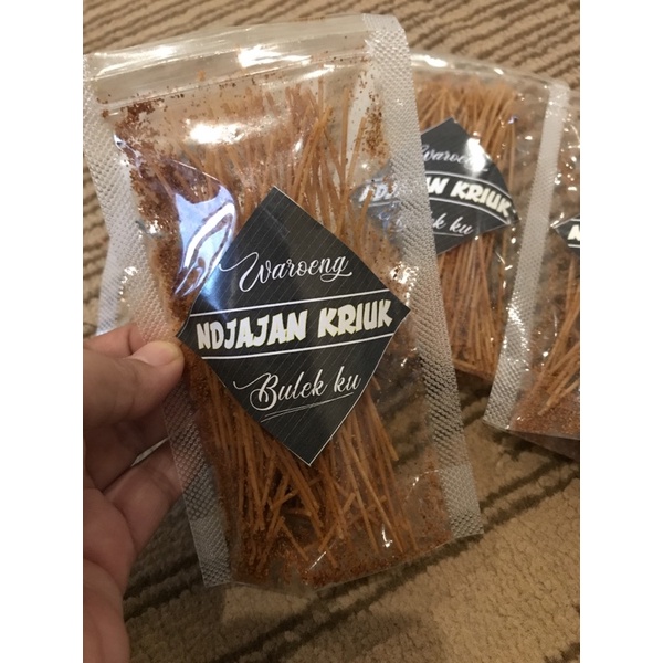 

mie lidi/ mie biting/ mie kriuk/ ndjajan kriuk/ by waoreng bulekku