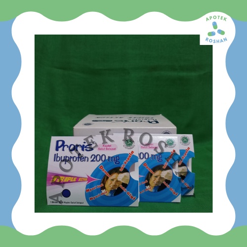 Proris Ibuprofen 200 mg Triple Action -  Kaplet