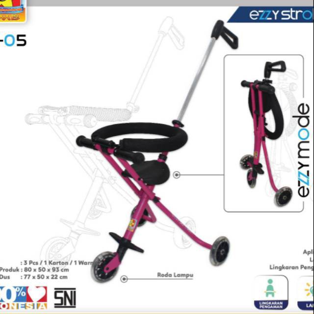 STROLLER ANAK PMB MICRO TRIKE / DORONGAN ANAK EZZY PMB