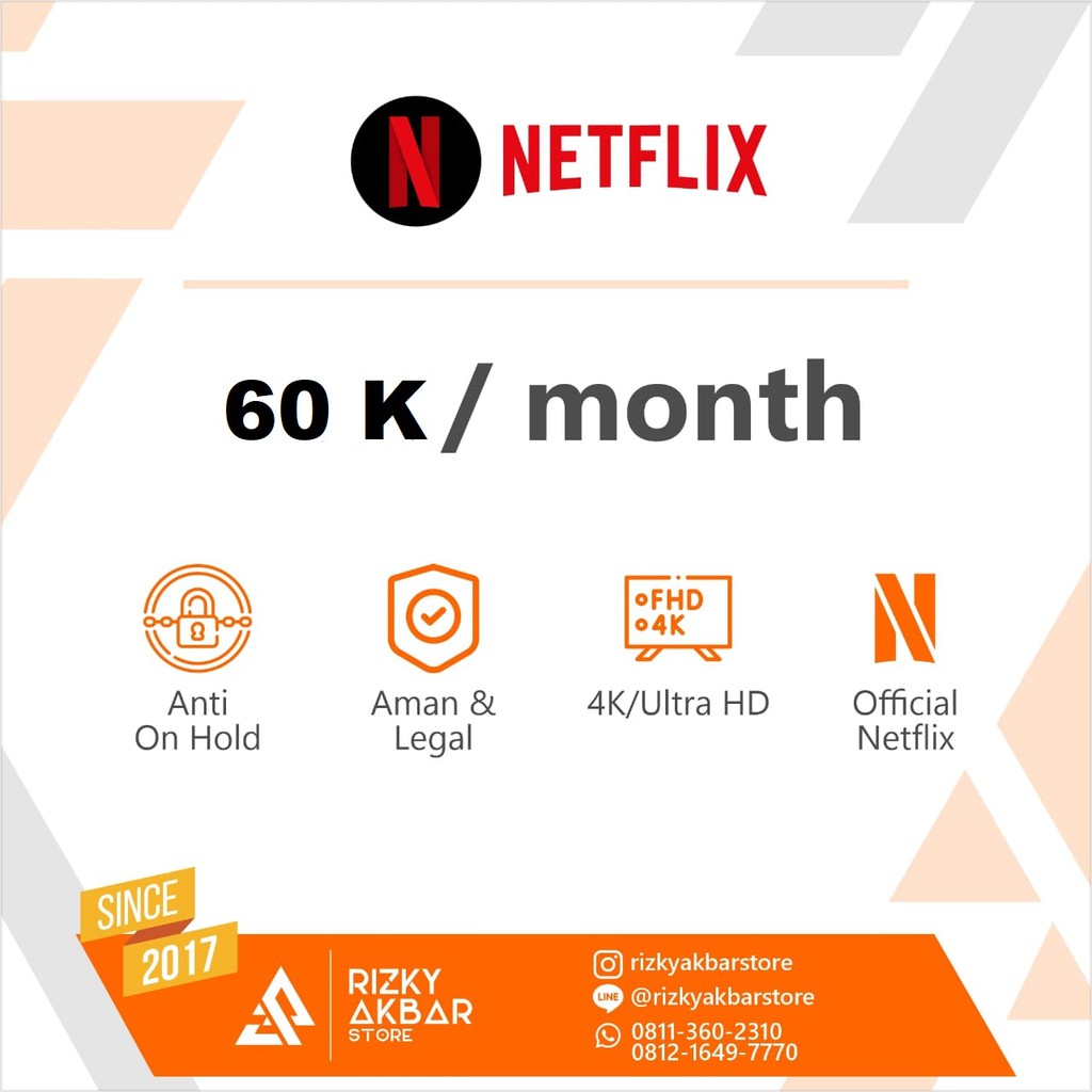 Flix Premium 1 Bulan Region Indonesia Rizky Akbar Store Indonesia