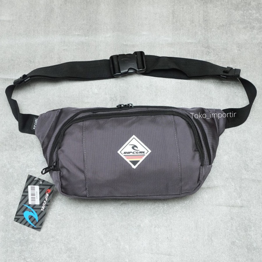 Waistbag Ripcurl Import Mirror Original Tas Pinggang Pria Import Bahan Tebal