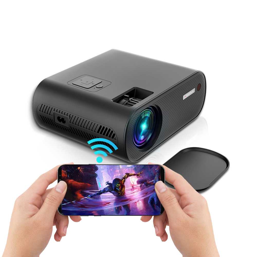 CHEERLUX C10 WiFi ATV - Projector 720P 2600 Lumens - Support 1080P