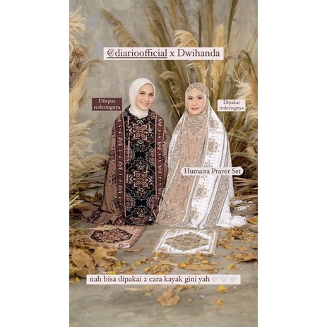 JASTIP MUKENA DIARIO x DWIHANDA