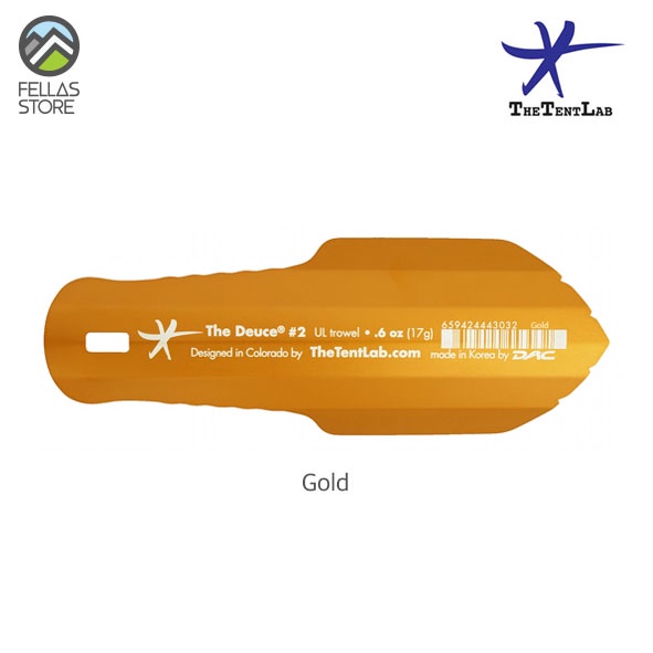 The Deuce #2 Gold - Lightweight Toilet Trowel / Spade